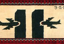 De Kalachnikov au 11 septembre : des tapis de guerre tissés en Afghanistan