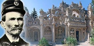 Ferdinand Cheval, le facteur qui a passe 33 ans a construire un palais avec des pierres ramassees sur la route
