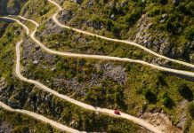 Road trip Dare Devil sur la D915 – la route nationale de la Turquie